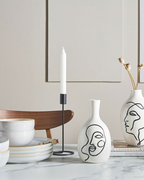 Váza Aksel (bílá)