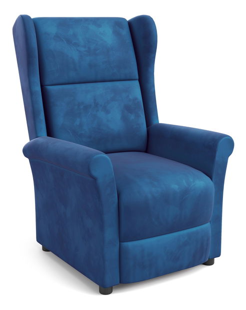 Rozkládací křeslo Adrianus 2 (tmavě modrá)