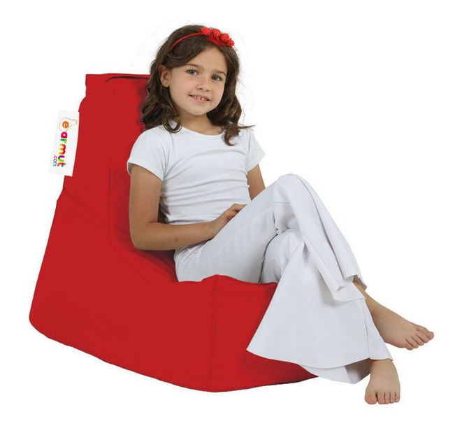 Sedací pytel Bruno (červená)