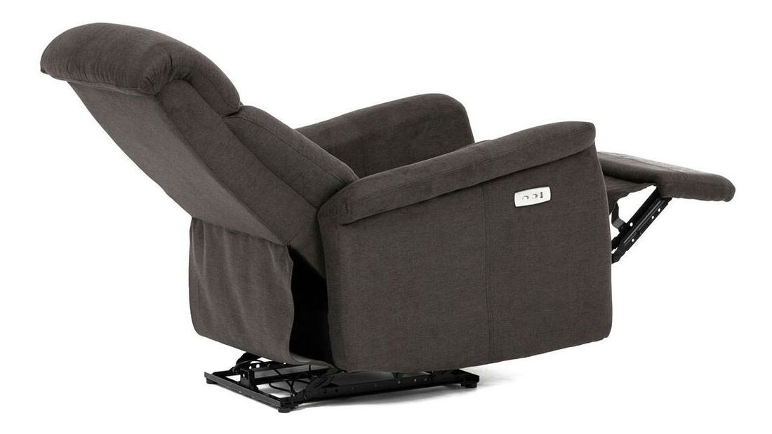 Polohovací křeslo Traste (hnědá)