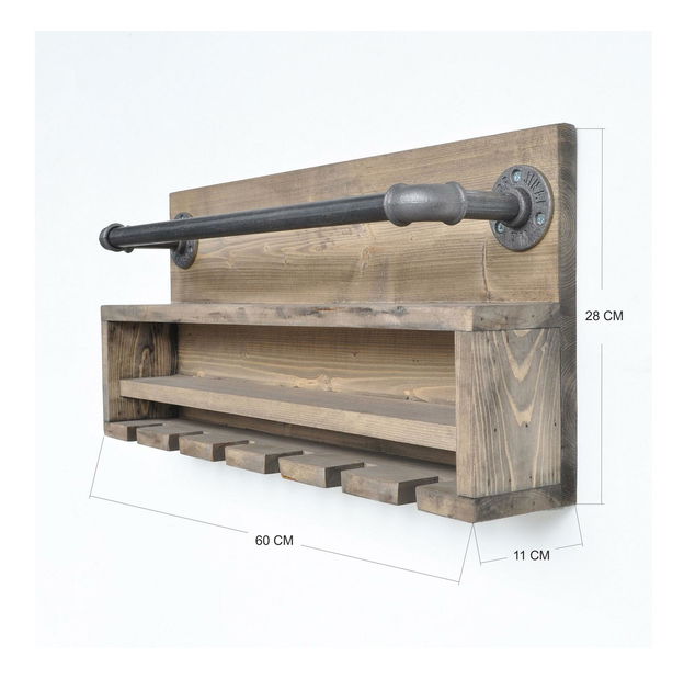 Police Nenanu 28 (ořech + černá)