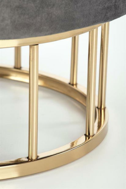 Taburet Escala (šedá)