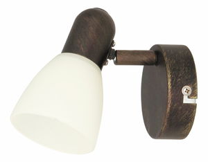 Bodové svítidlo Soma 6591 (antická hnědá + krémová)