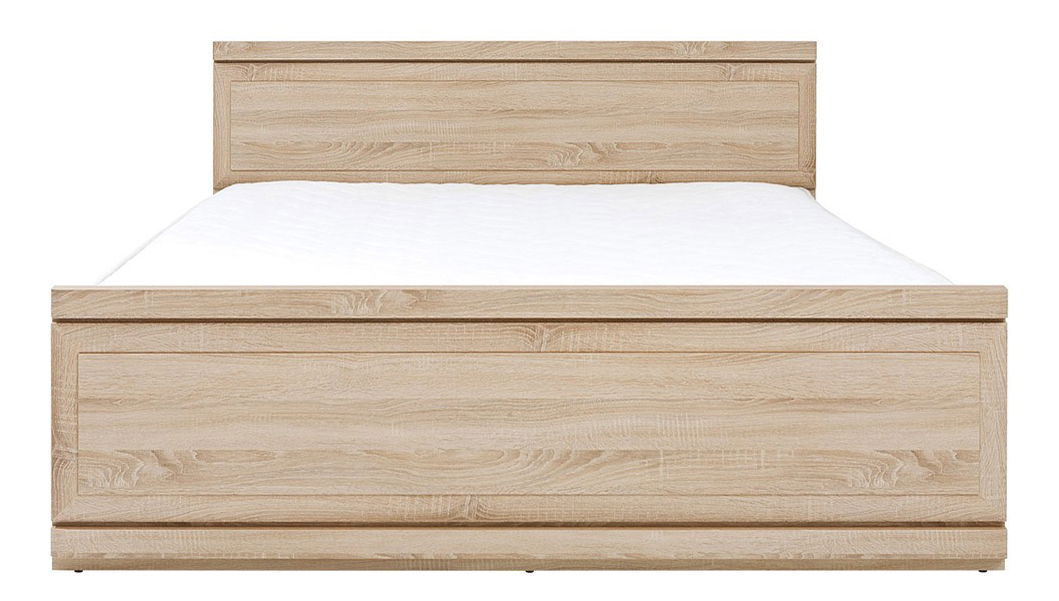Manželská postel 160 cm BRW Oregon LOZ/160 (dub sonoma)
