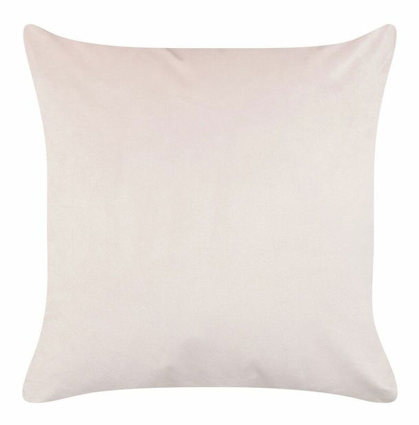 Sada 2 ozdobných polštářů 45 x 45 cm Chrysa (růžová)