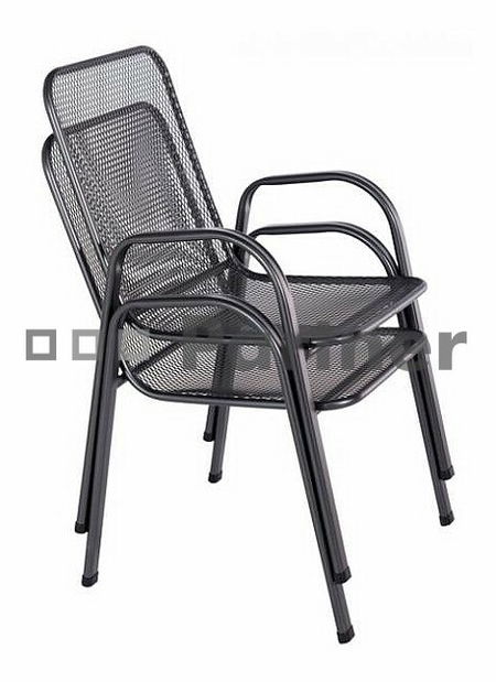 Zahradní židle Sága nízká (kov)