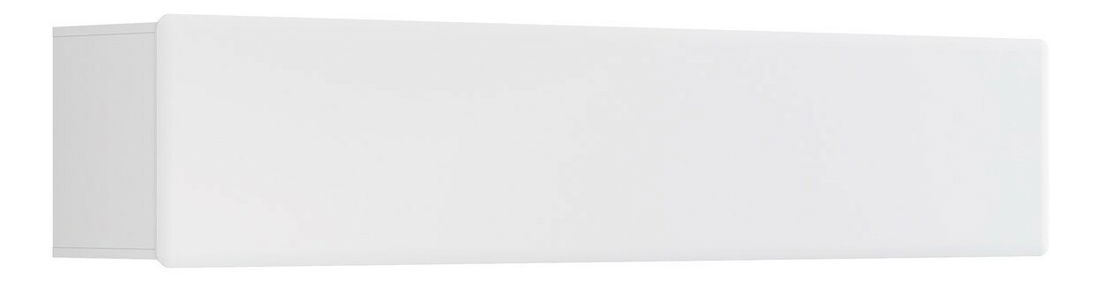 Polička BRW Possi Light SFW1K/4/20 (bílá + lesk bílý)