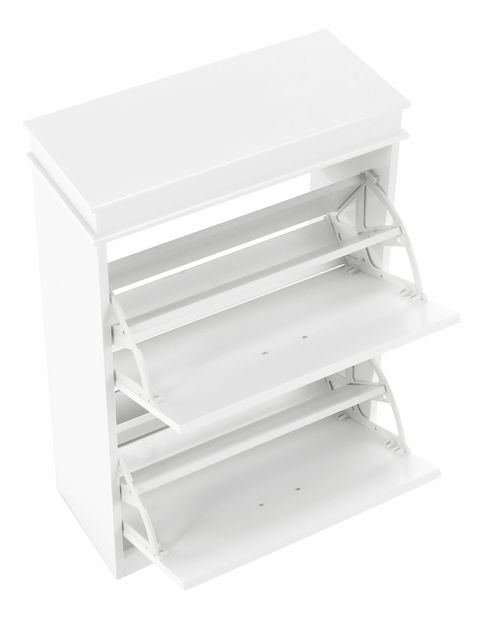 Botník 2-řadový Slebera typ 1 (bílá)