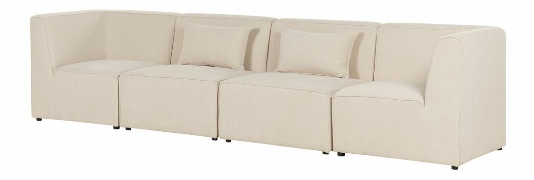 Pohovka čtyřsedačka Lemia (béžová)