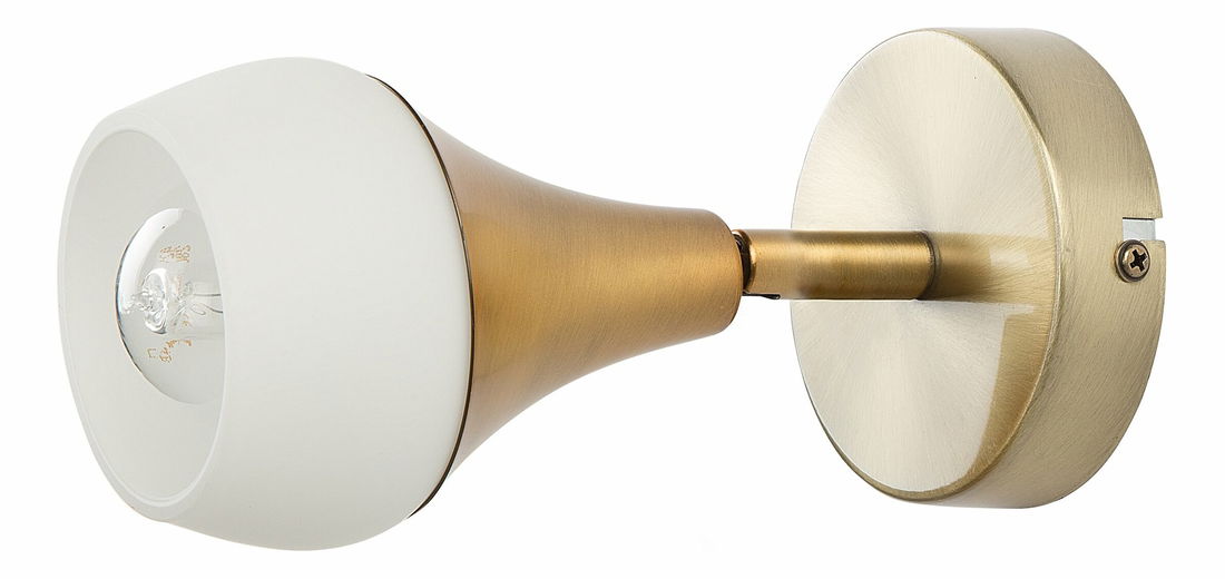 Nástěnná lampa Antler I (zlatá)