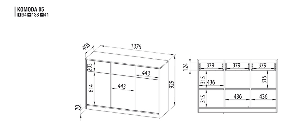 Komoda Komoda 5