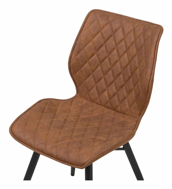 Set 2ks. jídelních židlí Lissa (zlatohnědá)