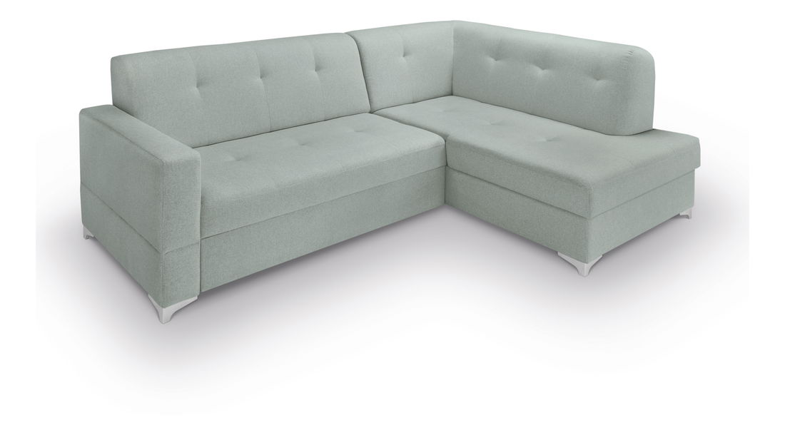 Rohová sedací souprava BRW Savino 2F.RECBK (zelená) (P)